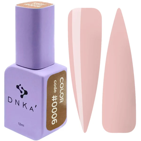 COLOR GEL POLISH "DNKa", 12 ml #0006