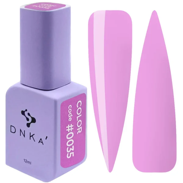 COLOR GEL POLISH "DNKa", 12 ml #0035