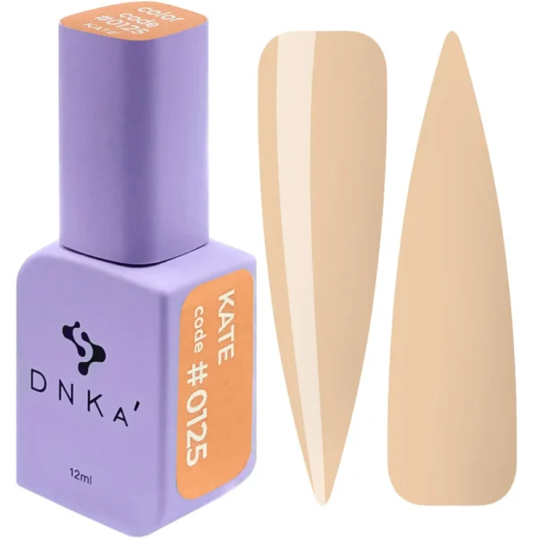 COLOR GEL POLISH "DNKa", 12 ml #0125 Kate