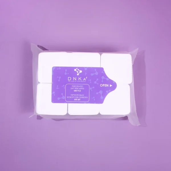 PERFORATED LINT FREE WIPES "DNKa", 600 PCS
