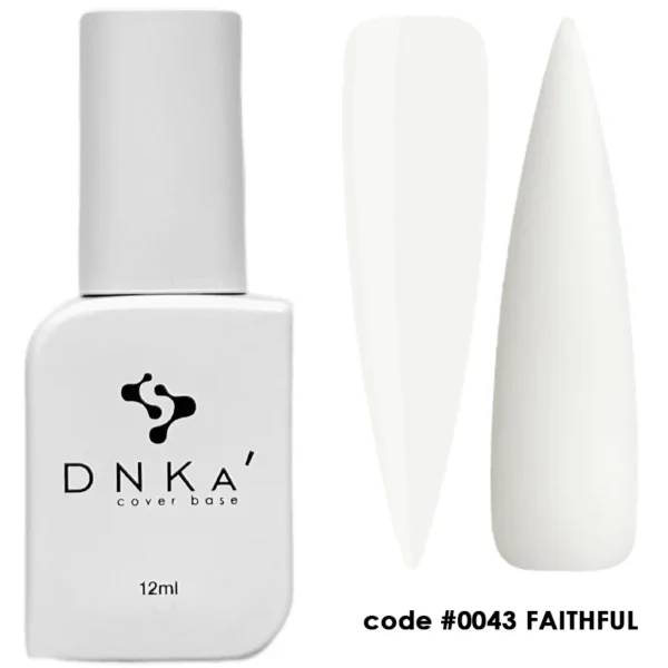 RUBBER BASE "DNKa" 12 ml #0043 Faithful