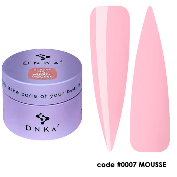 DNKa’ Builder Gel, 30 ml Mousse #0007