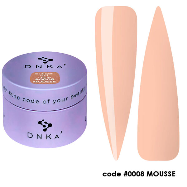 DNKa’ Builder Gel, 30 ml Mousse #0008