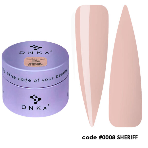 DNKa’ Builder Gel Light, 30 ml #0008 Sheriff