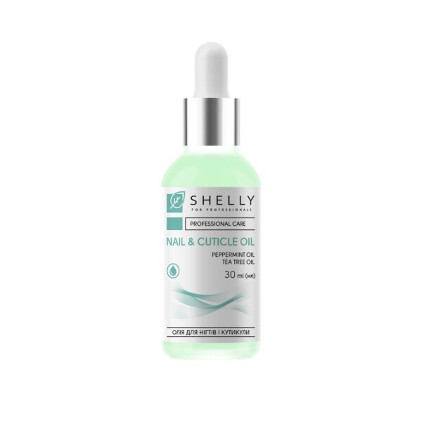 Aceite para uñas y cutículas con extracto de menta marroquí y aceite de árbol de té SHELLY 30 ml