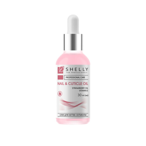 Aceite para uñas y cutículas con extracto de fresera y vitamina E SHELLY 30 ml