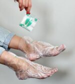 Calcetines desechables para pedicura SHELLY 1 par - Imagen 3