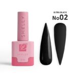 Gel polish 02 Ultra Black Shelly 12 ml