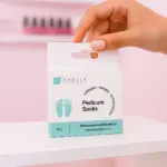 Calcetines desechables para pedicura SHELLY 1 par - Imagen 2