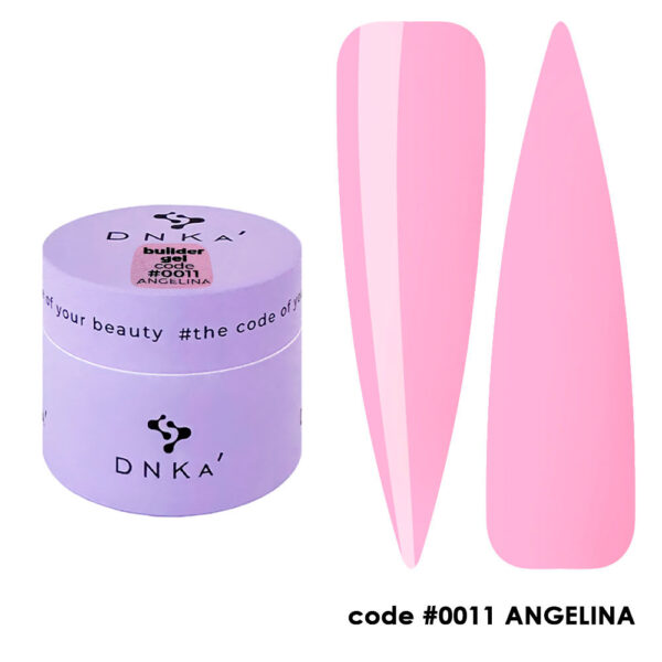 BUILDER GEL "DNKa" 15 ml #0011 Angelina