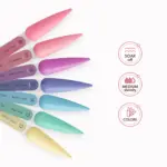 Gel polish 17 Pink Powder Shelly 12 ml - Imagen 4